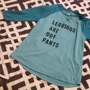 Leggings are not pants